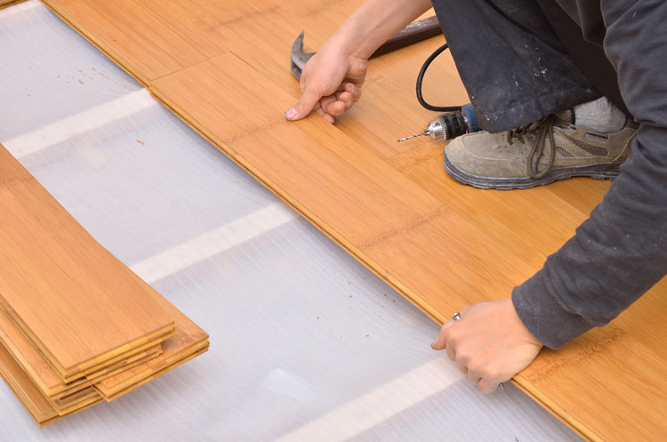 Saraceno & Sons Flooring installing hardwood floor for home in northampton pa